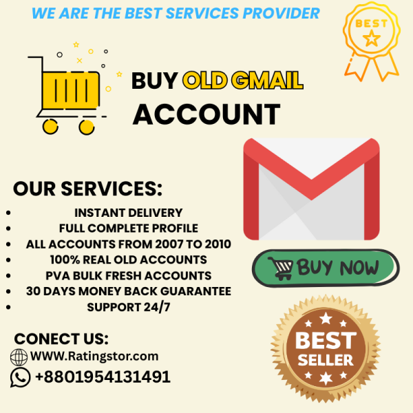 Buy an Old Gmail account